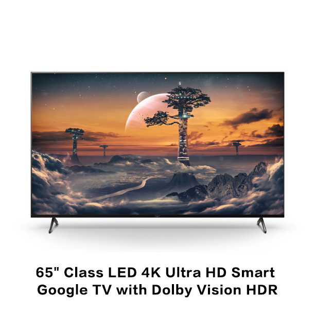 Store Closing Sale 65" Class LED 4K Ultra HD Smart Google TV with Dolby Vision HDR